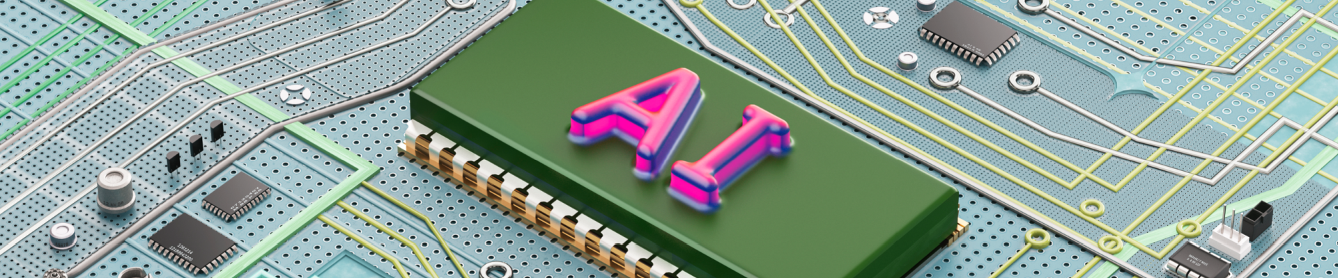 AI technology circuit board