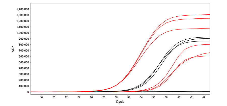 Air-Dryable Direct DNA and RNA/DNA qPCR Urine graph
