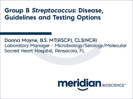 gbs disease guidelines and testing options 