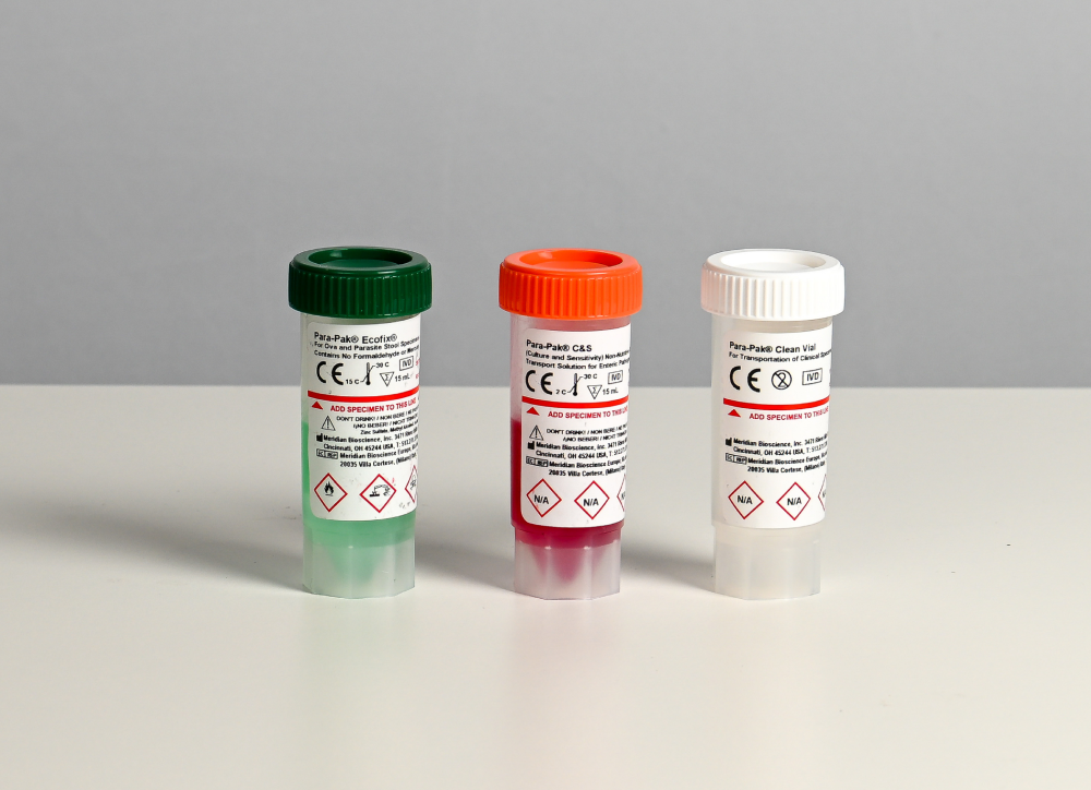 para pak clean vial